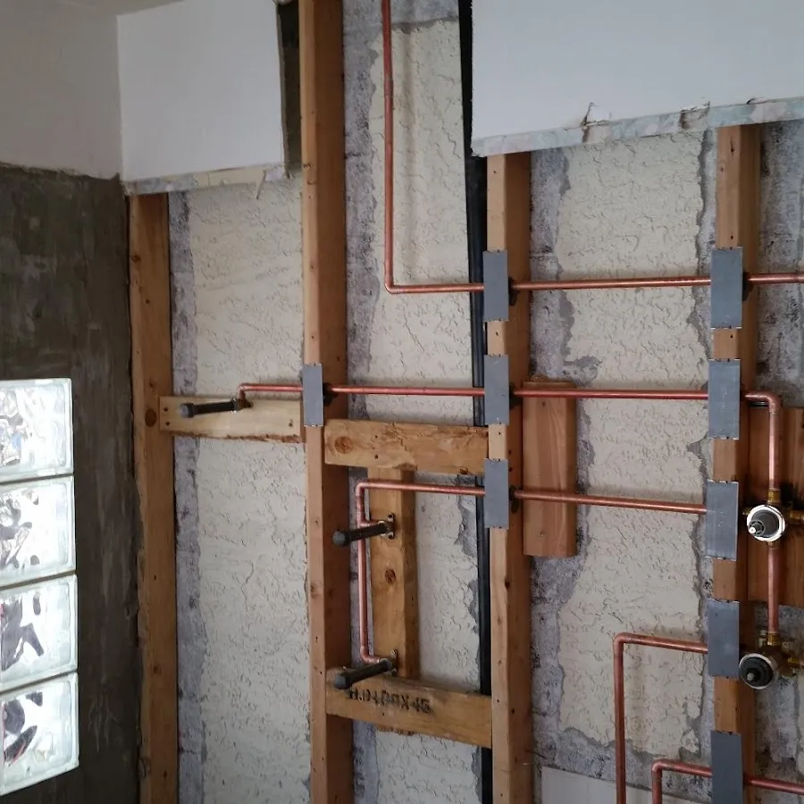 Copper pipe installation for Repiping in Lower